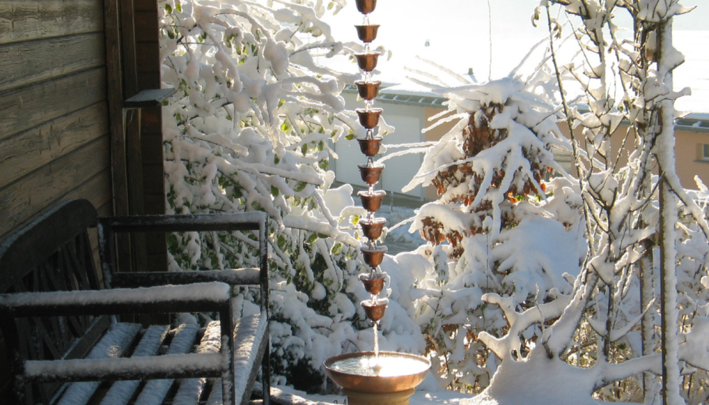 Rain Chains Europe, the French company which develops rainwater chains !