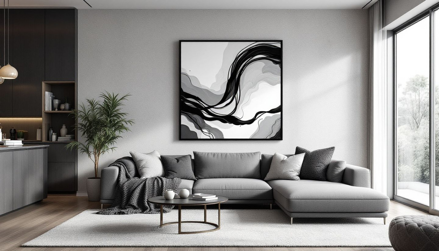 Exploring The Impact Of Black And White Art In Modern Interior Design